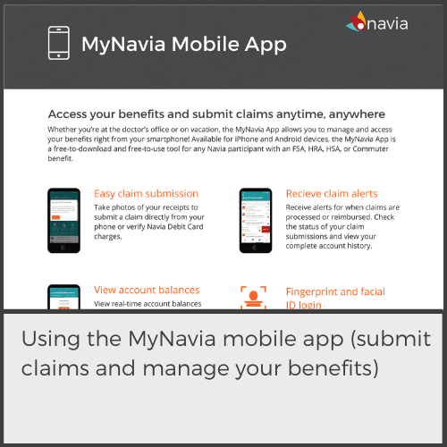 Benefit education resources Navia