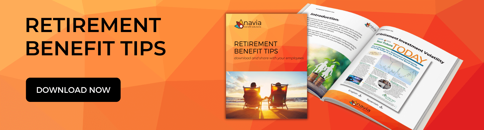 Retirement benefit tips gated content graphic
