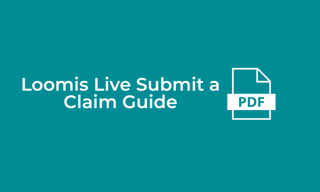 Loomis Member Claim Guide