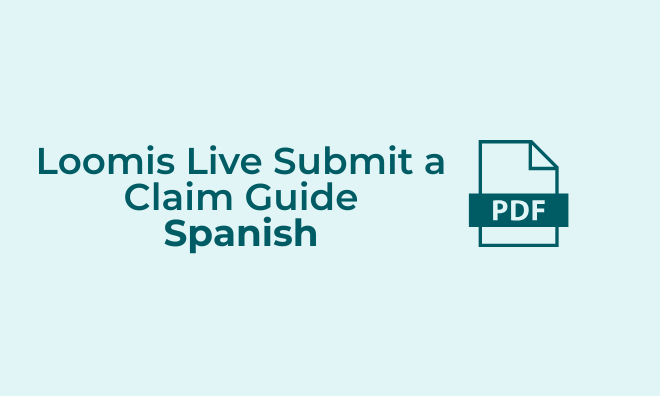 Loomis Member Claim Spanish