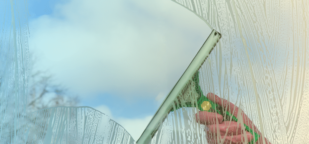 window cleaning spring clean up