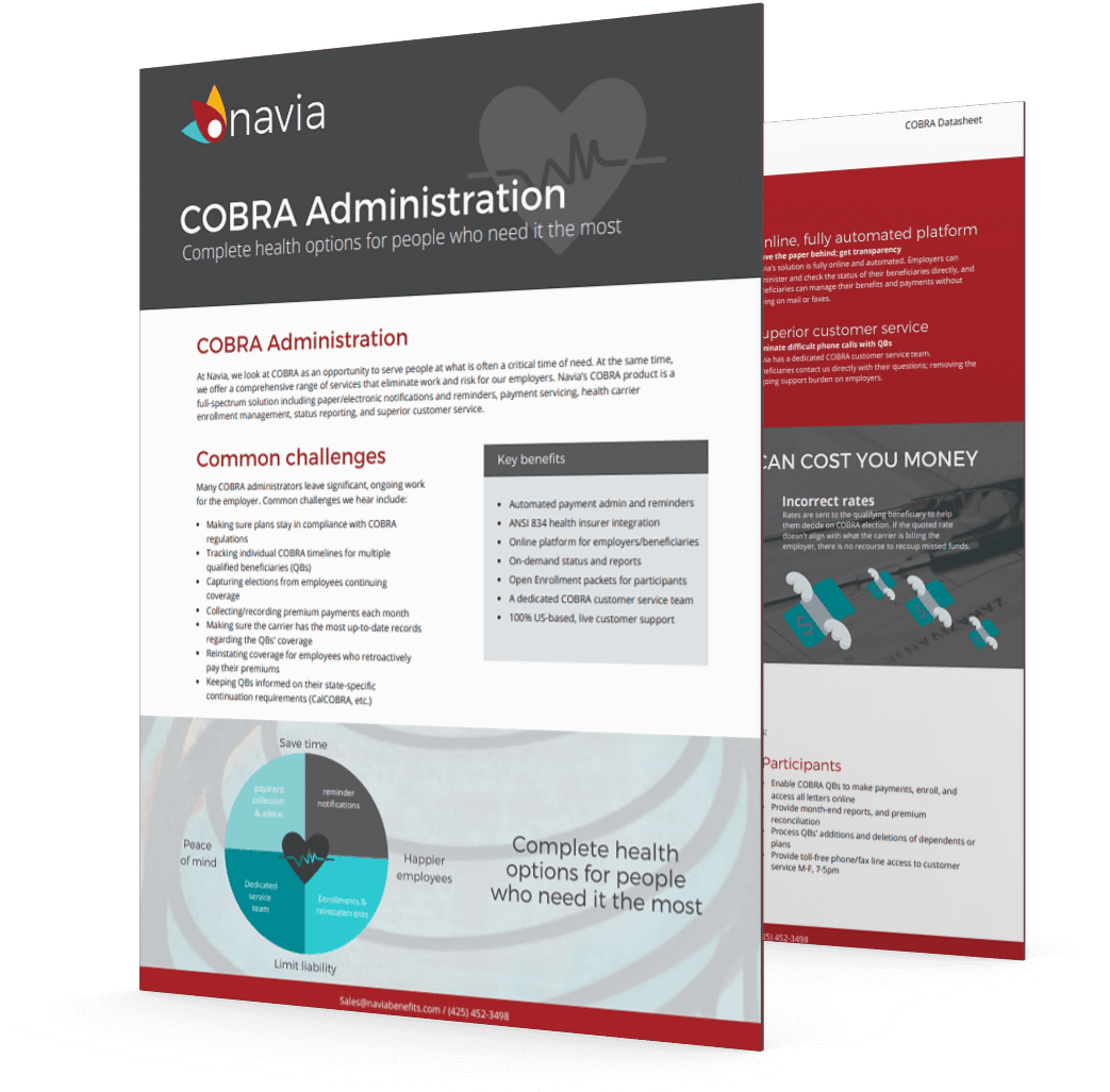 Web Based COBRA Administration